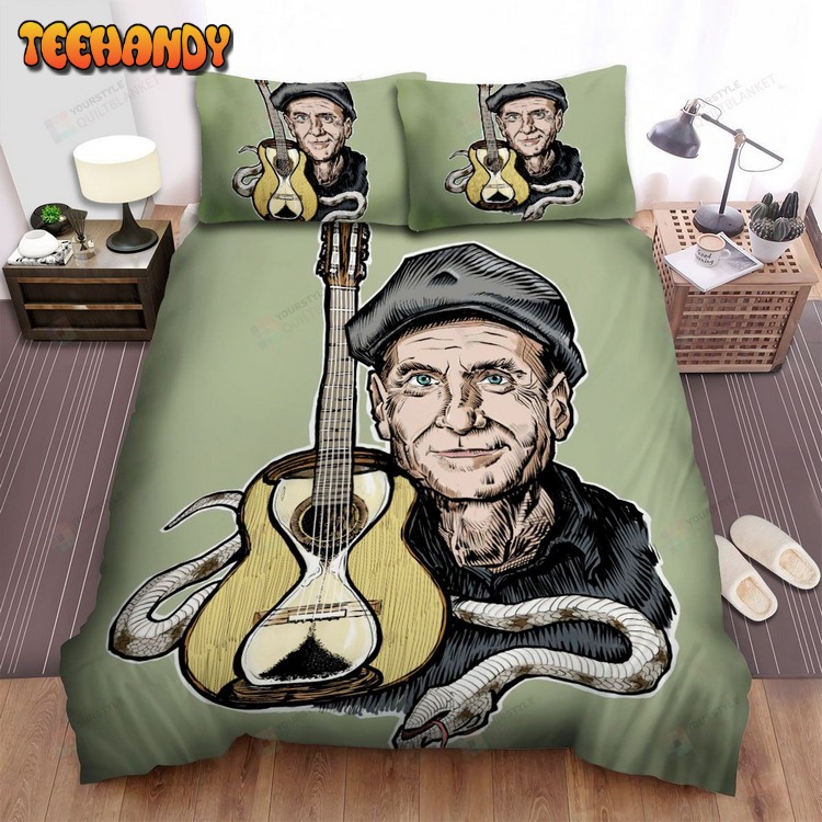 James Taylor Cartoon Funny Art Spread Comforter Bed Sets For Fan