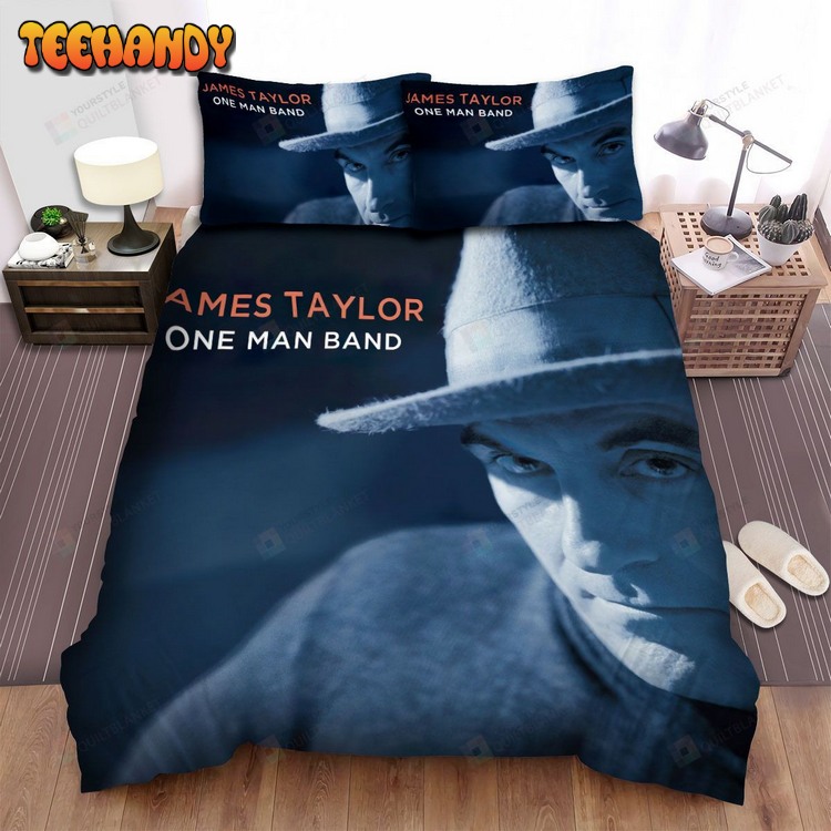 James Taylor One Man Band Spread Comforter Bed Sets For Fan