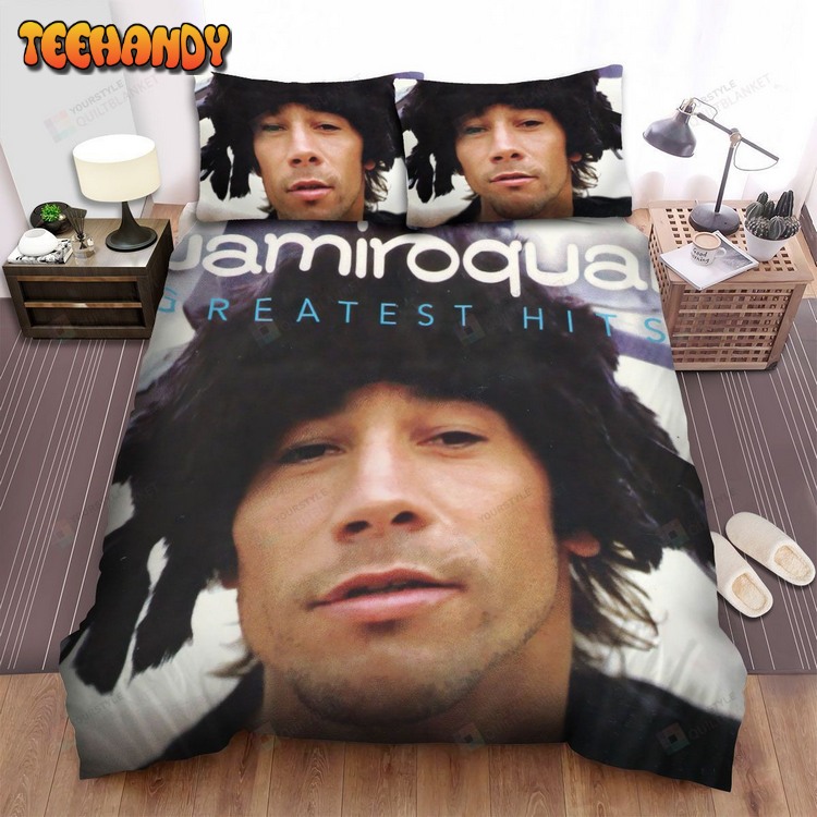 Jamiroquai Band Greatest Hits Album Cover Spread Bed Sets For Fan