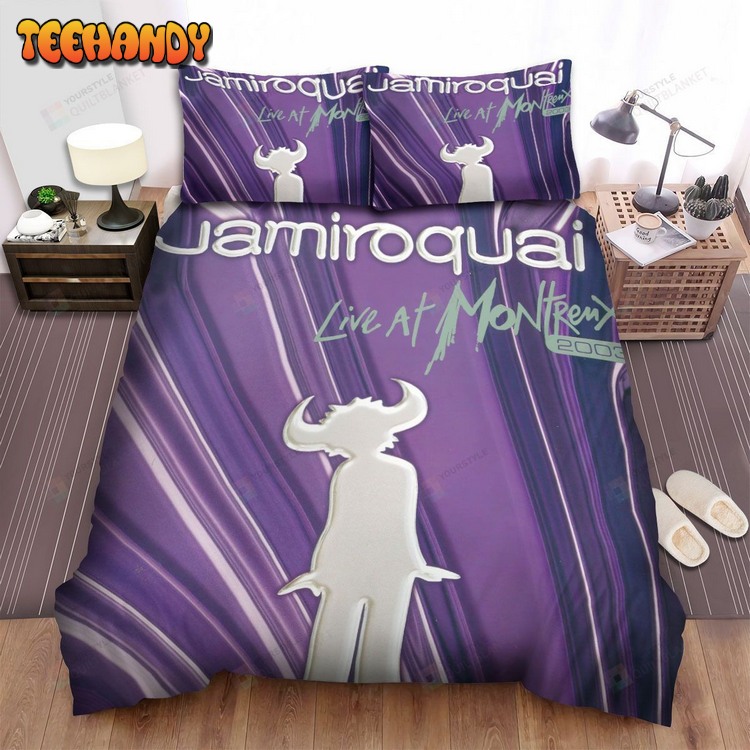 Jamiroquai Band Live At Montreux 2003 Album Cover Bed Sets