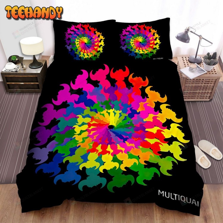 Jamiroquai Band Multiquai Album Cover Spread Bed Sets For Fan