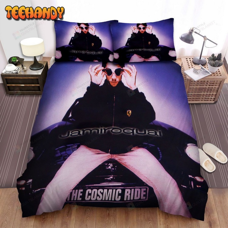 Jamiroquai Band The Cosmic Ride Album Cover Bed Sets For Fan