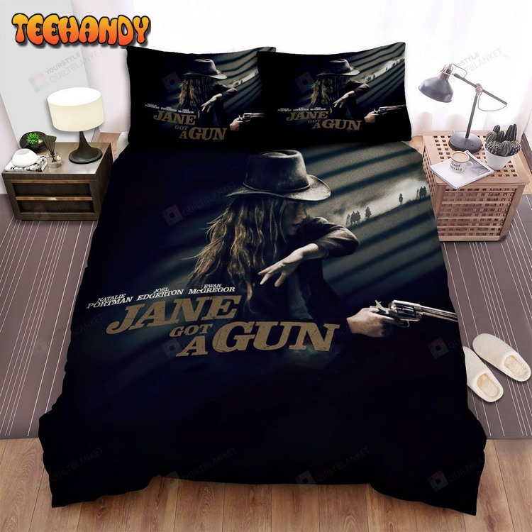 Jane Got A Gun Poster Character Spread Comforter Bed Sets For Fan