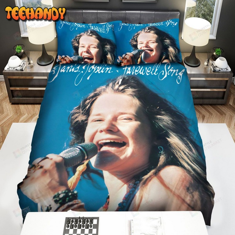 Janis Joplin Farewell Song Bed Sets For Fan