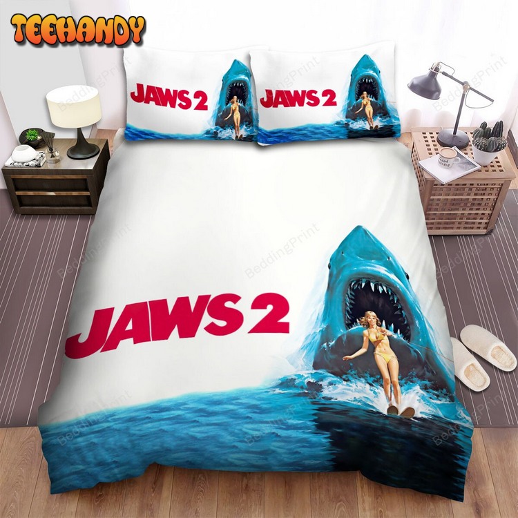 Jaws 2 (1978) Wallpaper Movie Poster Bed Sets For Fan