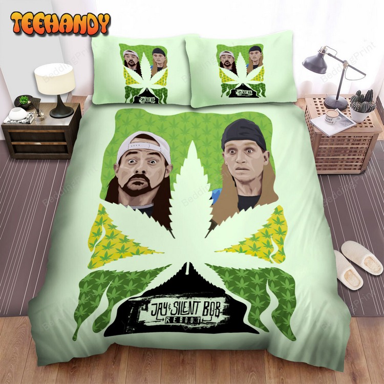 Jay And Silent Bob Reboot Maple Leaves Bed Sets For Fan