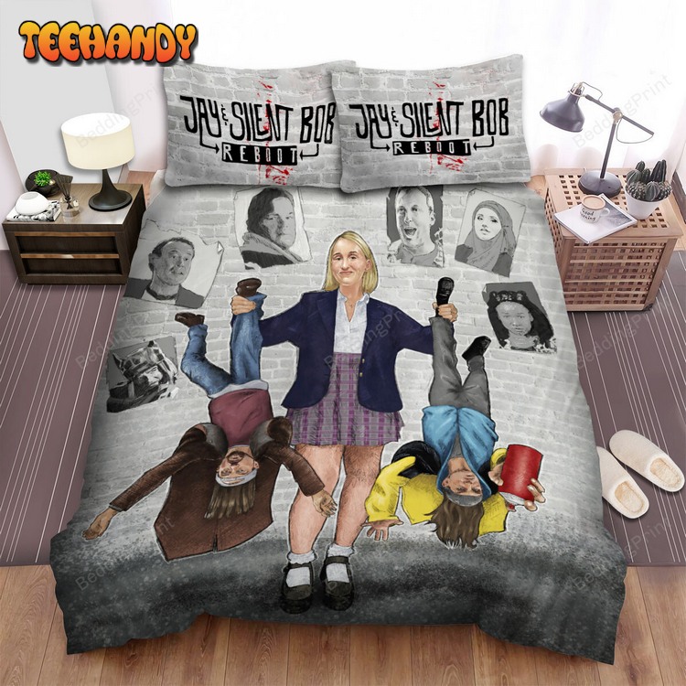 Jay And Silent Bob Reboot Movie Art 2 Bed Sets For Fan