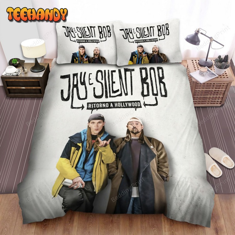 Jay And Silent Bob Reboot Movie Poster 1 Bed Sets For Fan