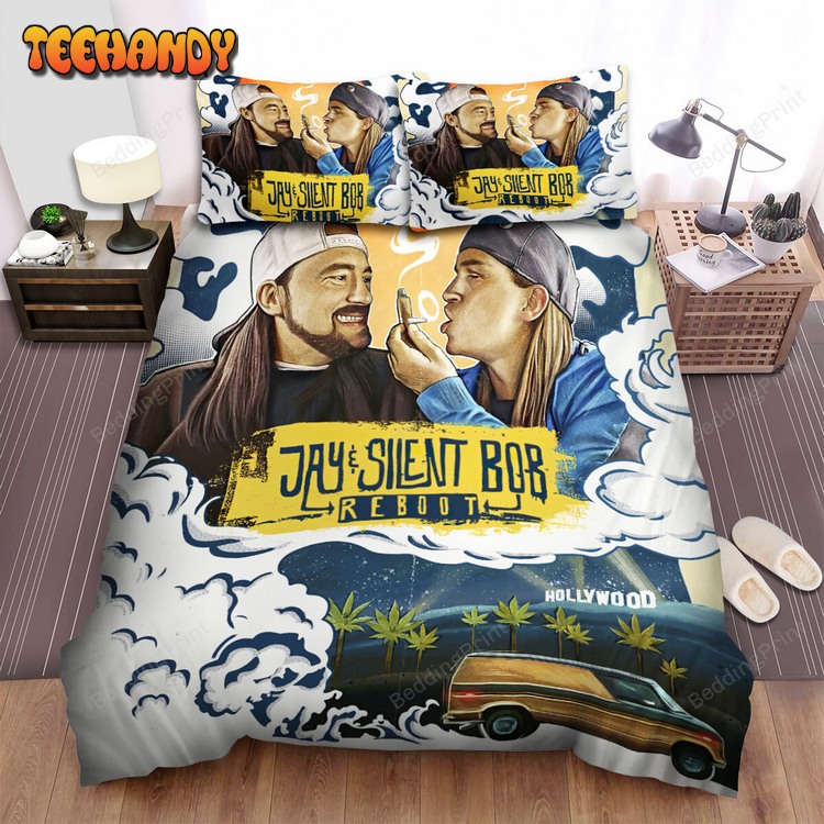 Jay And Silent Bob Reboot Movie Poster 3 Bed Sets For Fan