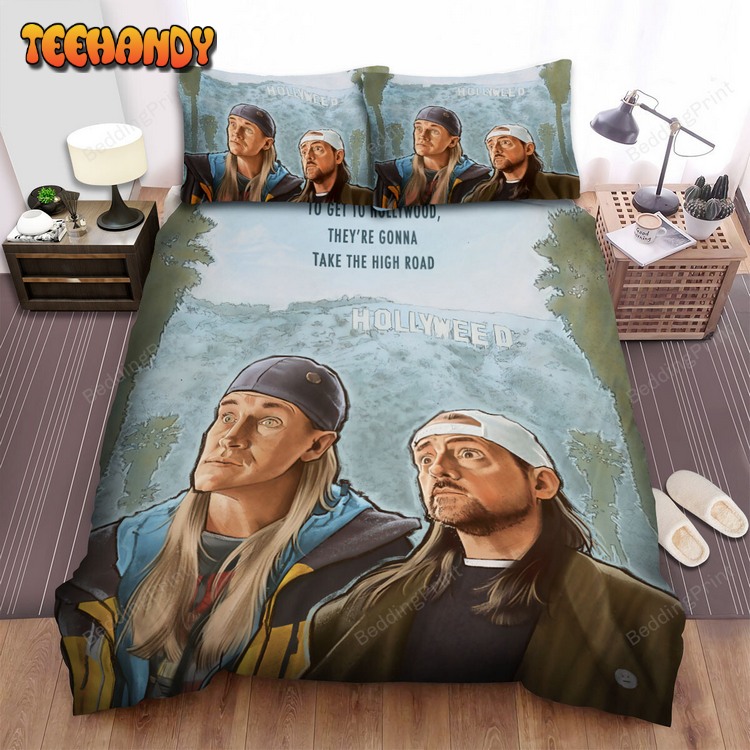 Jay And Silent Bob Reboot Movie Poster Art Bed Sets For Fan