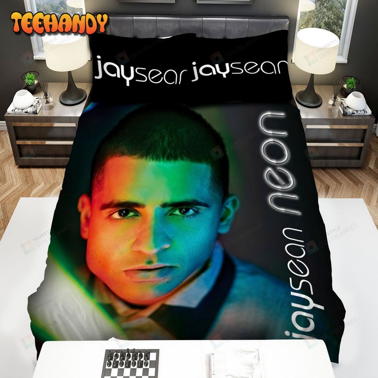 Jay Sean Neon Album Cover Bed Sets For Fan