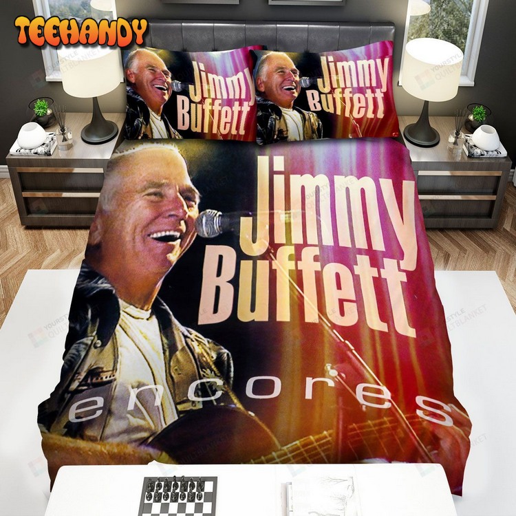 Jimmy Buffett Album Cover Encores Bed Sets For Fan