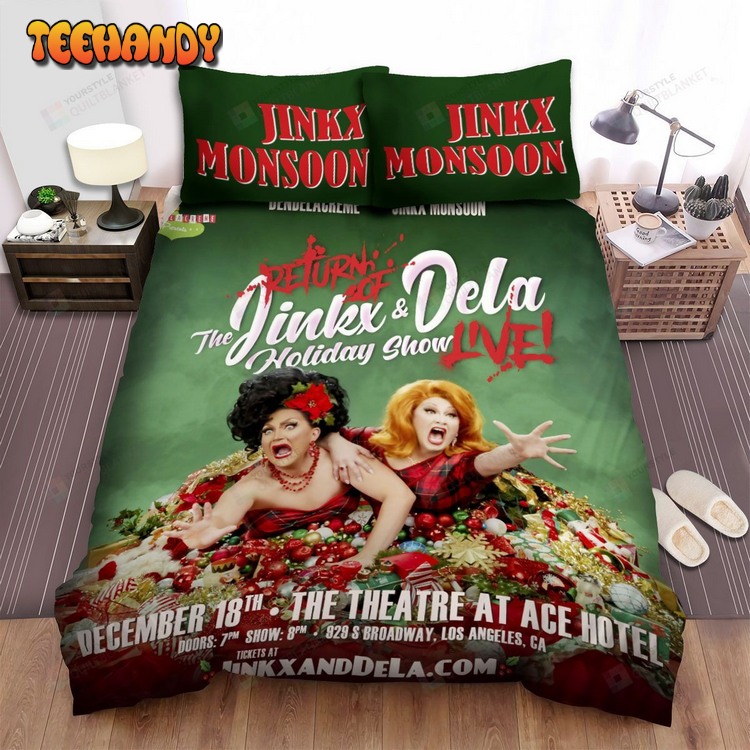 Jinkx Monsoon Holiday Show Bed Sets For Fan