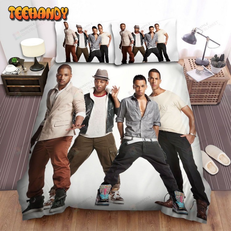 Jls Band White Background Bed Sets For Fan