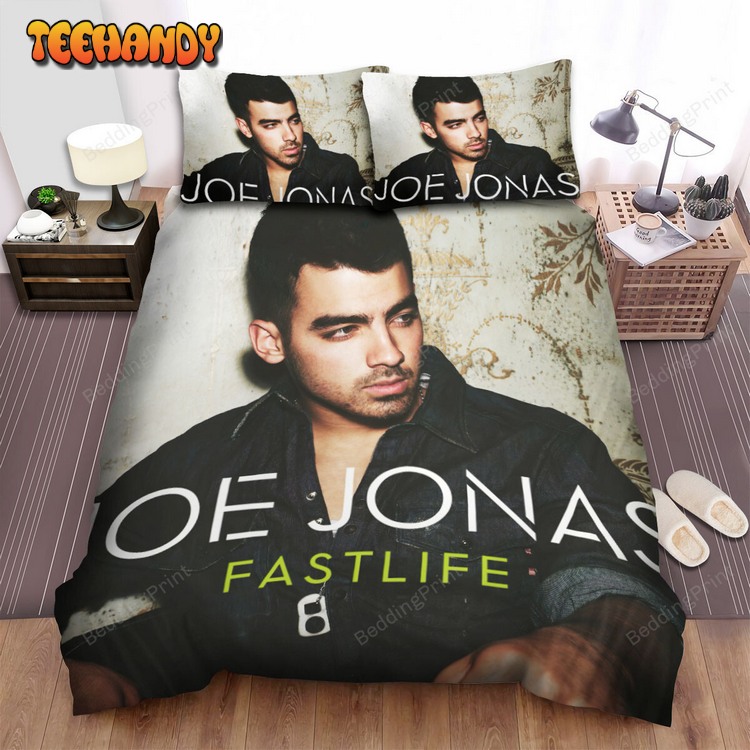 Joe Jonas Fastlife Album Cover 2 Bed Sets For Fan