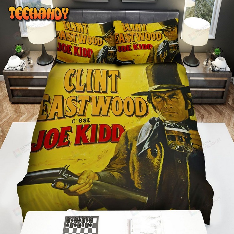 Joe Kidd Poster 4 Bed Sets For Fan