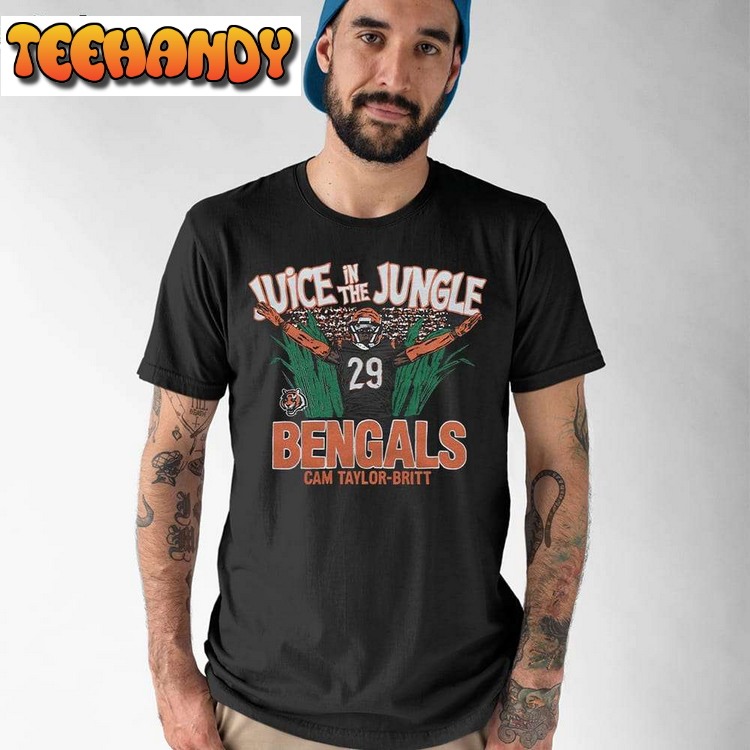 Juice In The Jungle Bengals Cam Taylor-Britt Unisex T Shirt