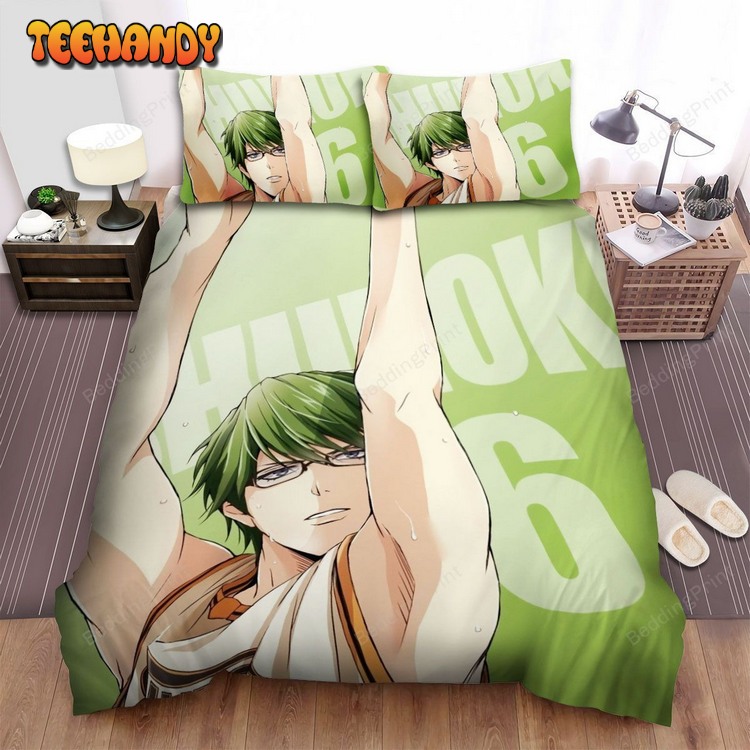 Kuroko’s Basketball Midorima Shutoku Number 6 Bed Sets For Fan