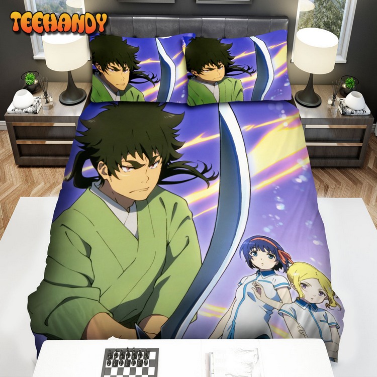 Kuromukuro Main Characters Artwork Bed Sets For Fan