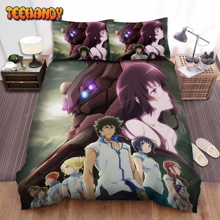 Kuromukuro Main Characters Poster Bed Sets For Fan