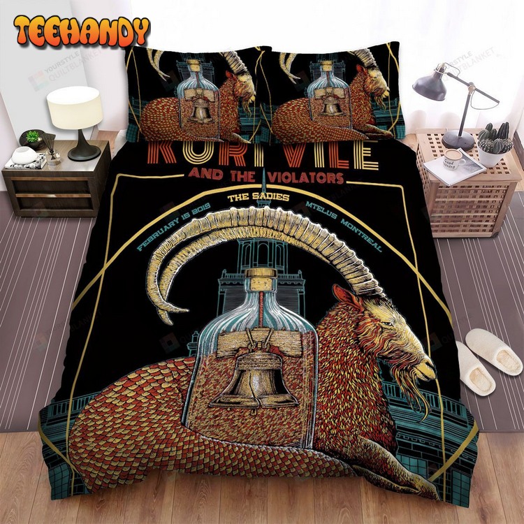 Kurt Vile Gig Poster Bed Sets For Fan