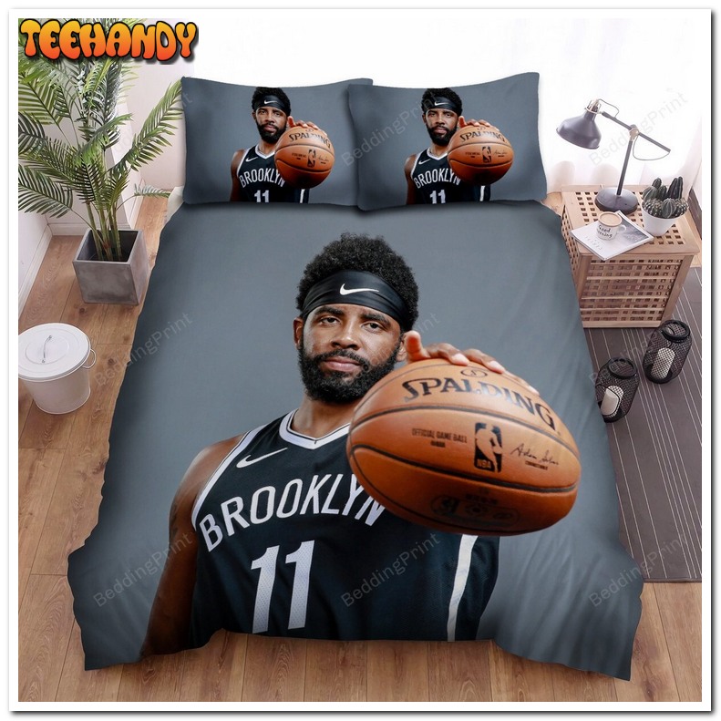 Kyrie Irving Brooklyn Nets Basketball Photograph Bed Sets For Fan