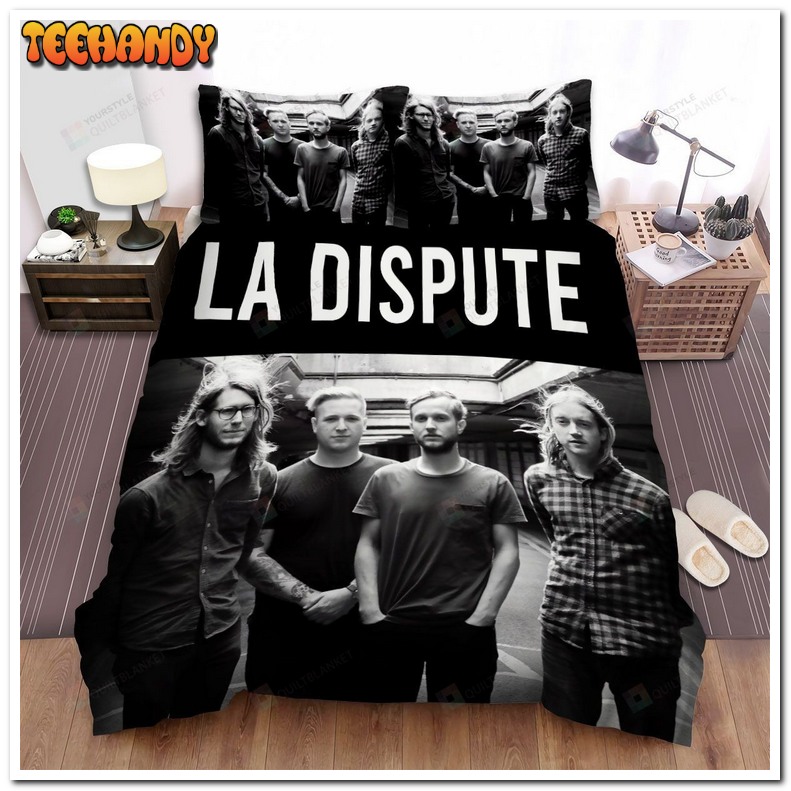 La Dispute Band Black And White Pose Bed Sets For Fan