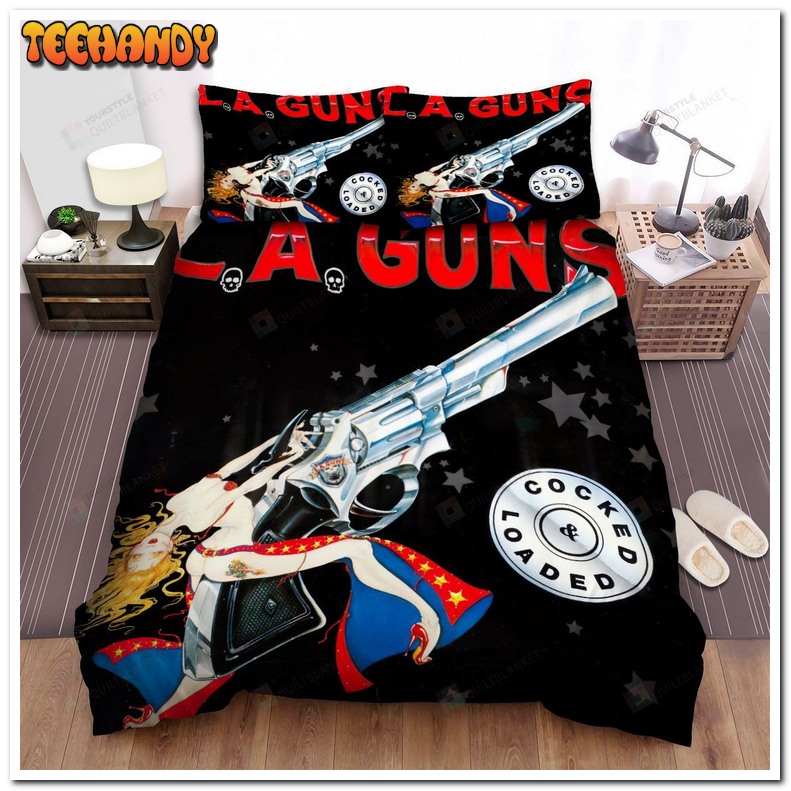 L.A. Guns Band Cocked And Loaded Art Bed Sets For Fan