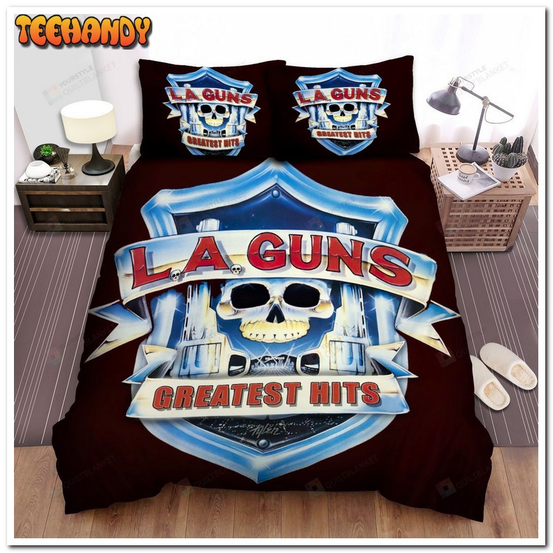 L.A. Guns Band Greatest Hits Album Cover Bed Sets For Fan