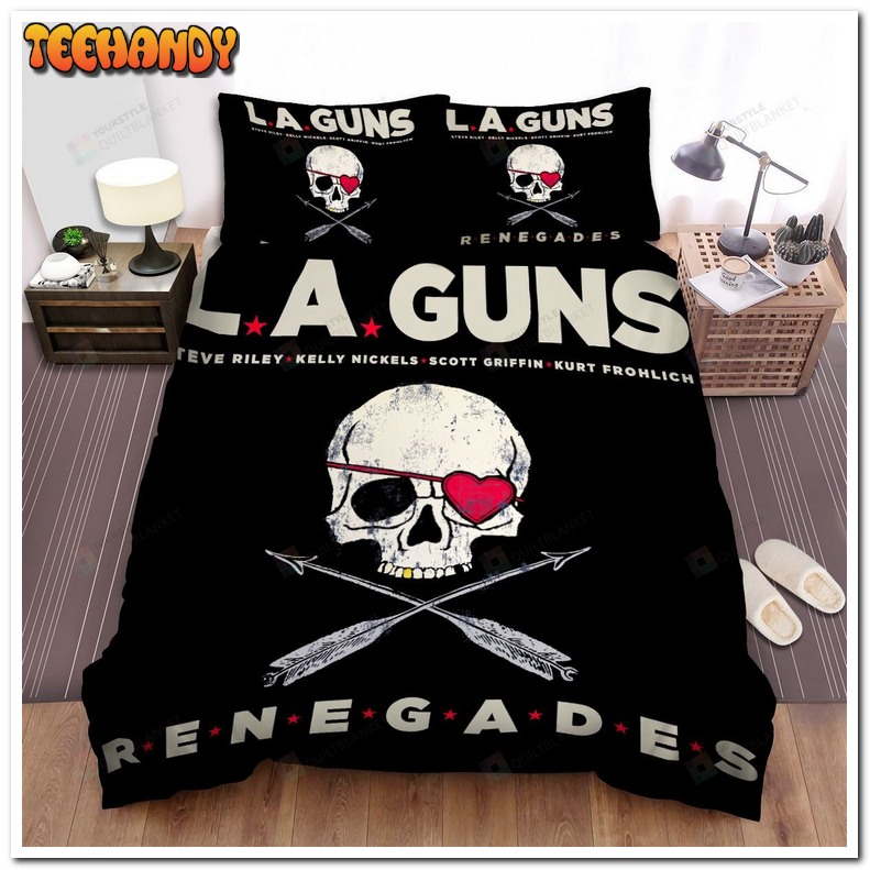 L.A. Guns Band Renegades Album Cover Bed Sets For Fan