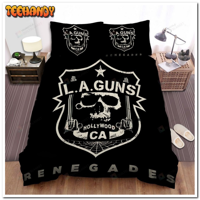 L.A. Guns Band Renegades Album Cover v2 Bed Sets For Fan