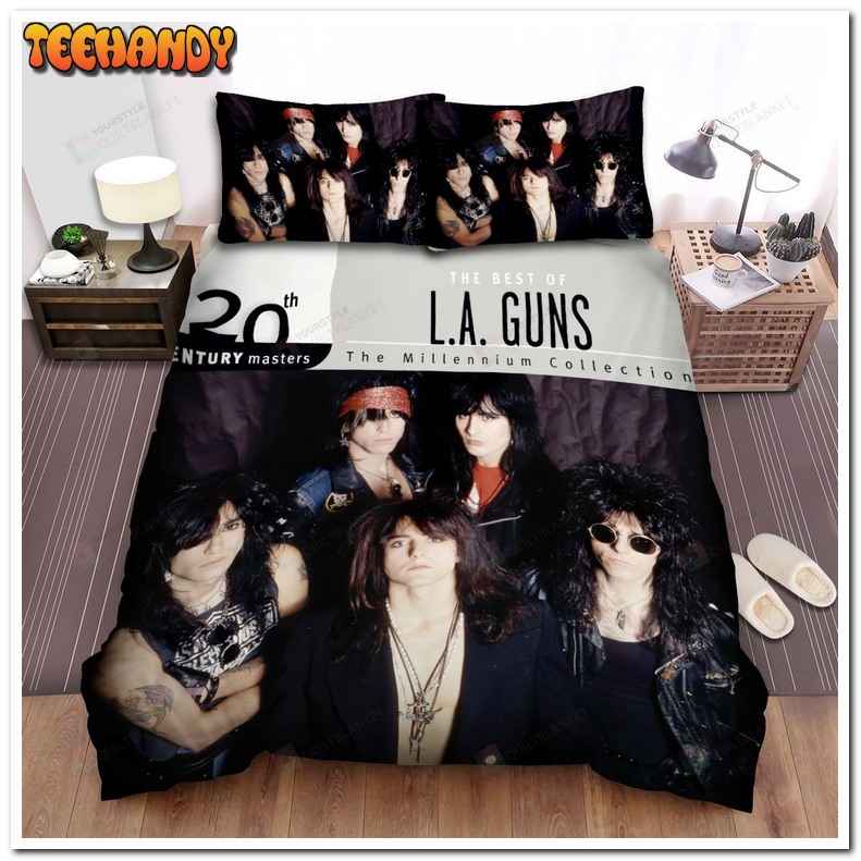 L.A. Guns Band The Best Of L.A. Guns The Millennium Collection Bed Sets For Fan