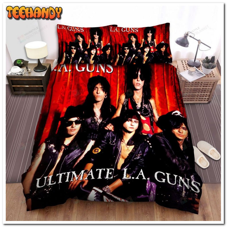 L.A. Guns Band Ultimate L.A. Guns Album Cover Bed Sets For Fan