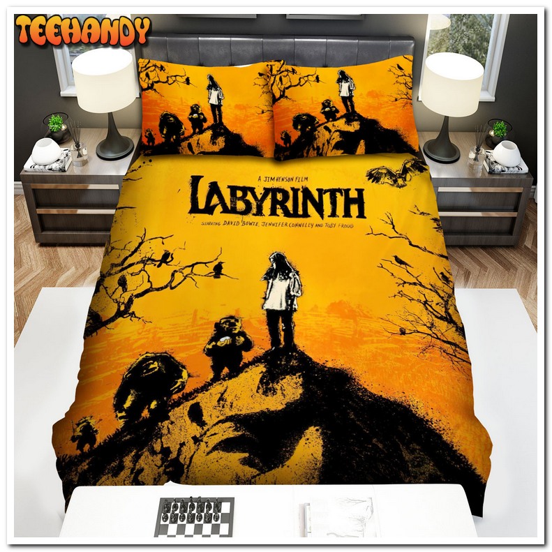 Labyrinth (1986) Movie Poster Art Bed Sets For Fan