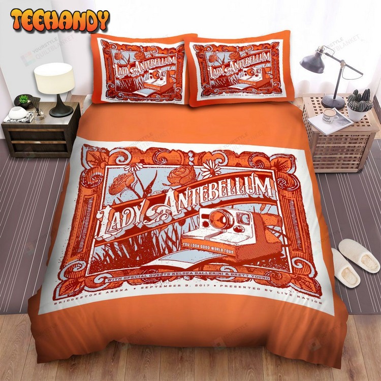 Lady Antebellum You Look Good World Tour Poster Bed Sets For Fan