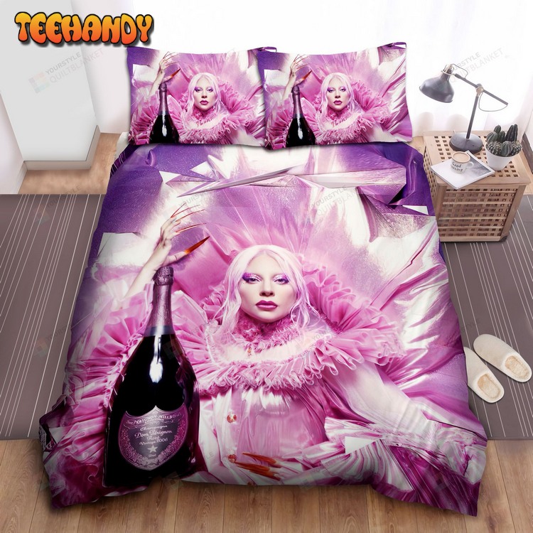 Lady Gaga X Dom Prignon Bed Sets For Fan