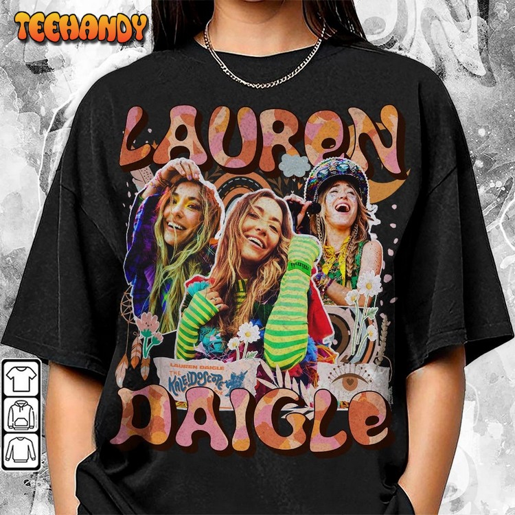 Lauren The Kaleidoscope Tour 2023 Shirt, Lauren Daigle Thank God I Do T-Shirt