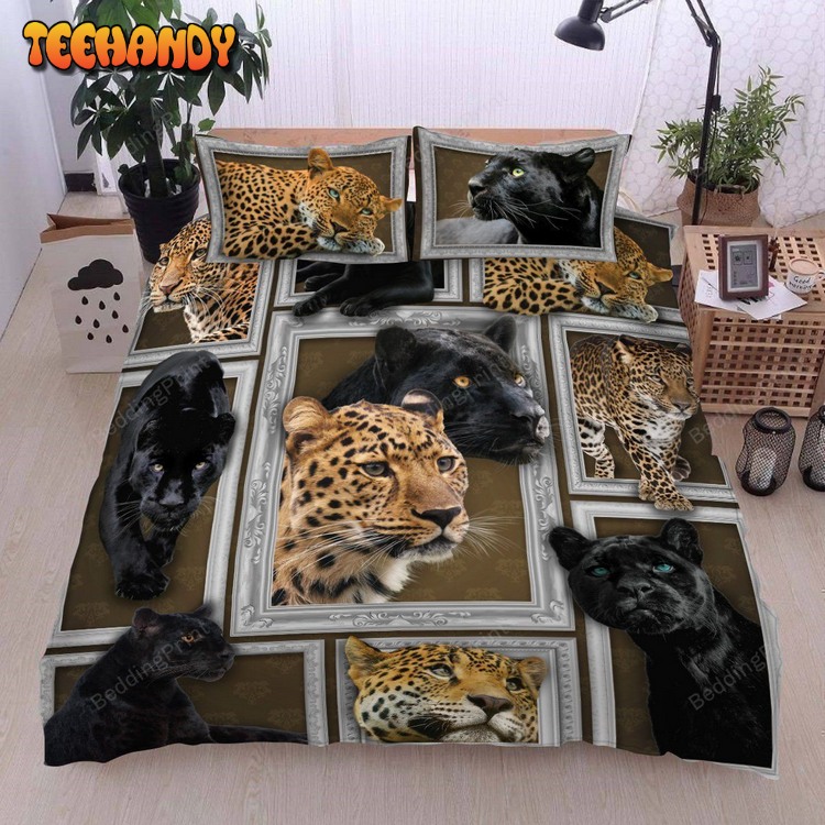 Leopard And Black Panther Bed Sets For Fan
