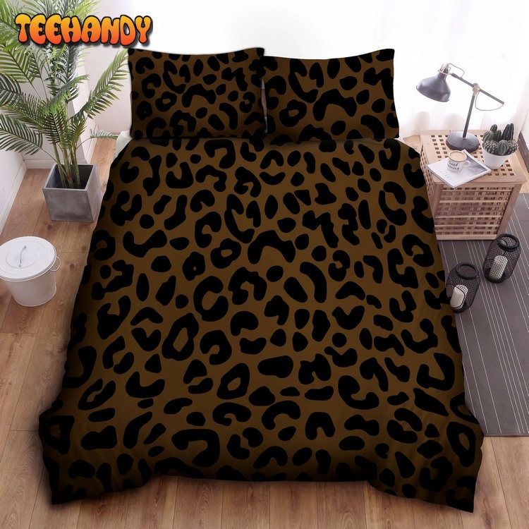 Leopard Skin Bed Sheets Duvet Cover Bed Sets For Fan