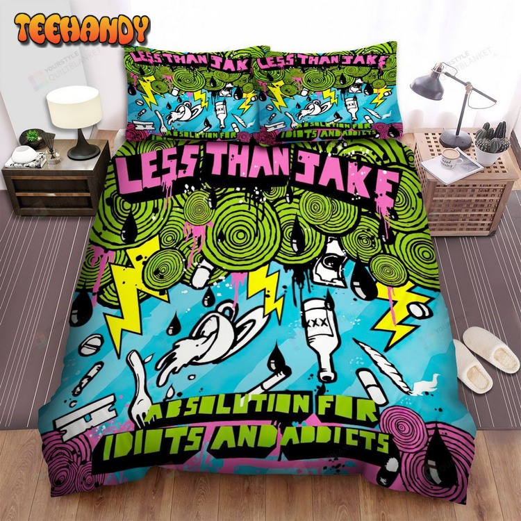 Less Than Jake Music Band Absolution For Idiots And Addicts Bed Sets For Fan