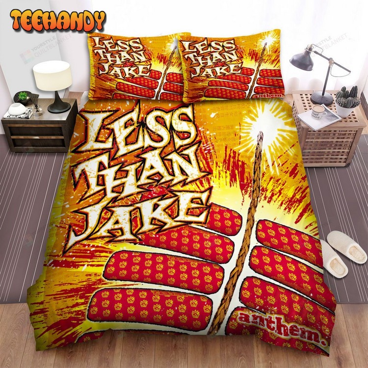 Less Than Jake Music Band Anthem Album Cover Bed Sets For Fan