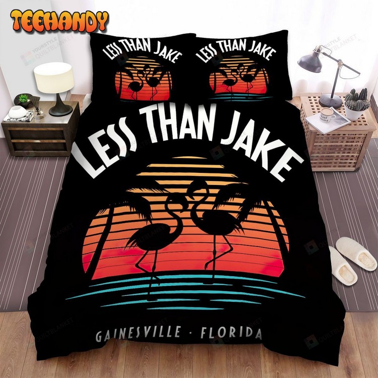 Less Than Jake Music Band Florida Sunset Bed Sets For Fan