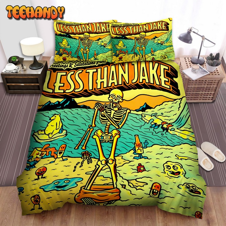 Less Than Jake Music Band Greetings And Salutations Bed Sets For Fan