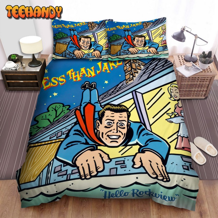 Less Than Jake Music Band Hello Rockview Album Cover Bed Sets For Fan