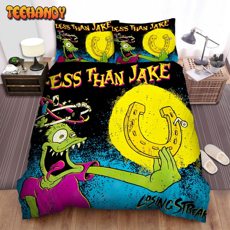 Less Than Jake Music Band Losing Streak Album Cover Bed Sets For Fan