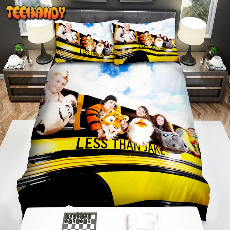 Less Than Jake Music Band On The Bus Bed Sets For Fan