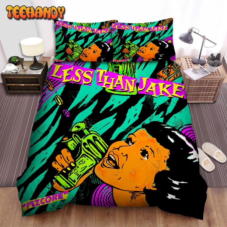 Less Than Jake Music Band Pezcore Album Cover Bed Sets For Fan