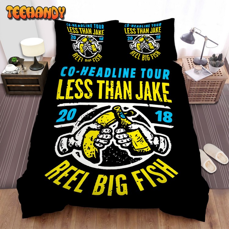 Less Than Jake Music Band Reel Big Fish Co-Headline Tour Bed Sets For Fan