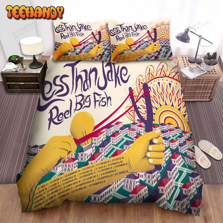 Less Than Jake Music Band Reel Big Fish Tour Bed Sets For Fan