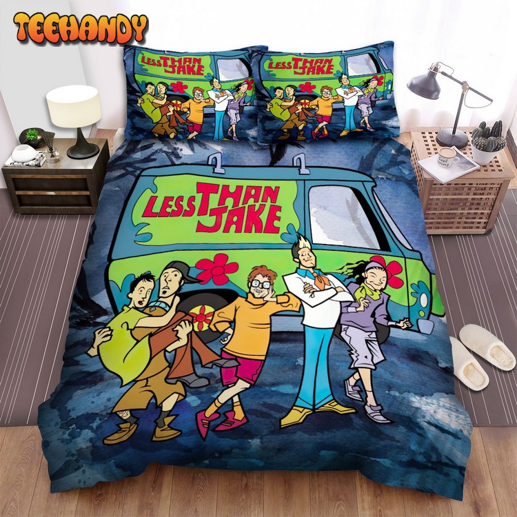 Less Than Jake Music Band Scooby Artwork Bed Sets For Fan